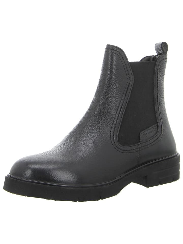 Stiefelette in schwarz