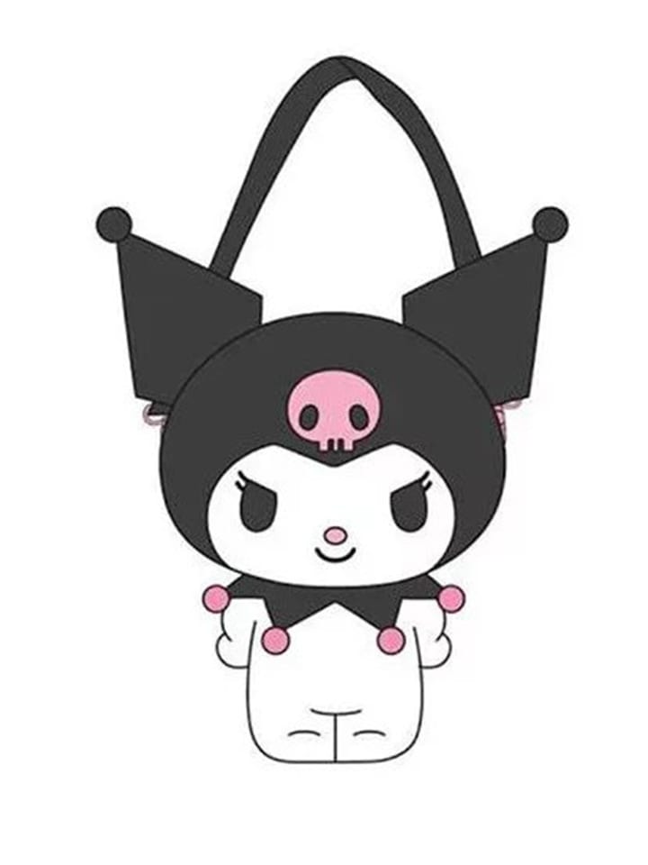 Hello Kitty Kuromi Schultertasche 30 cm