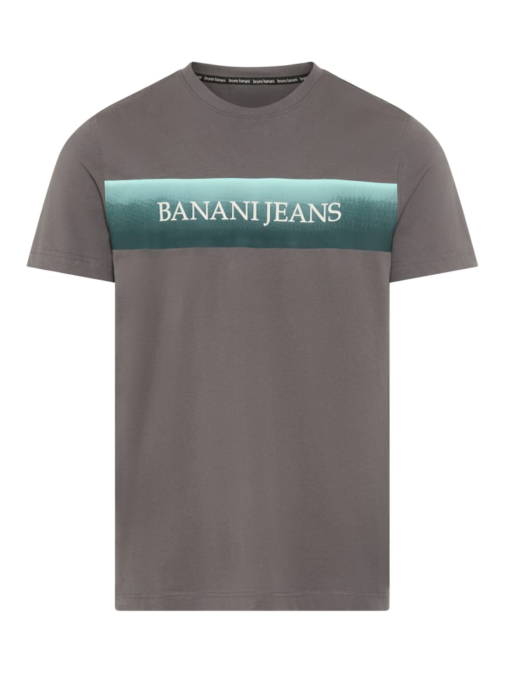 T-Shirt in anthrazit