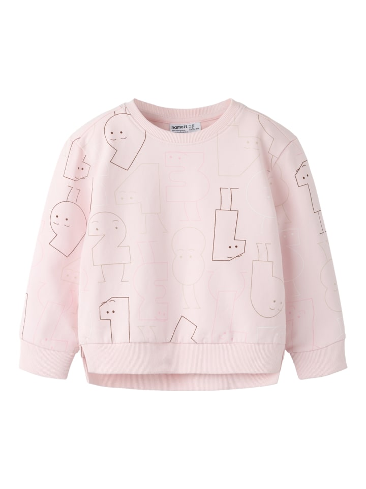 Sweatshirt Nmfolydia in mary's rose
