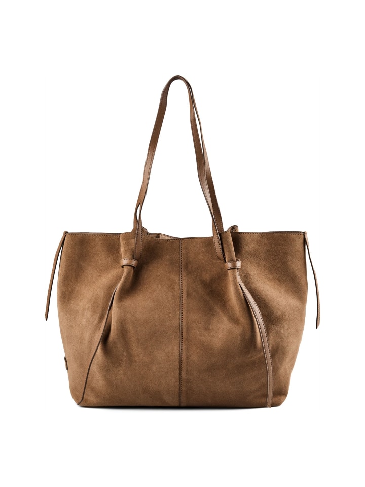 Sili Shopper Tasche Leder 44 cm pure camel