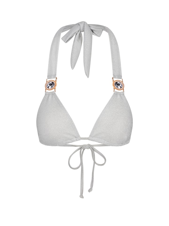 Bikinioberteil Lumiere Amour Triangle in White