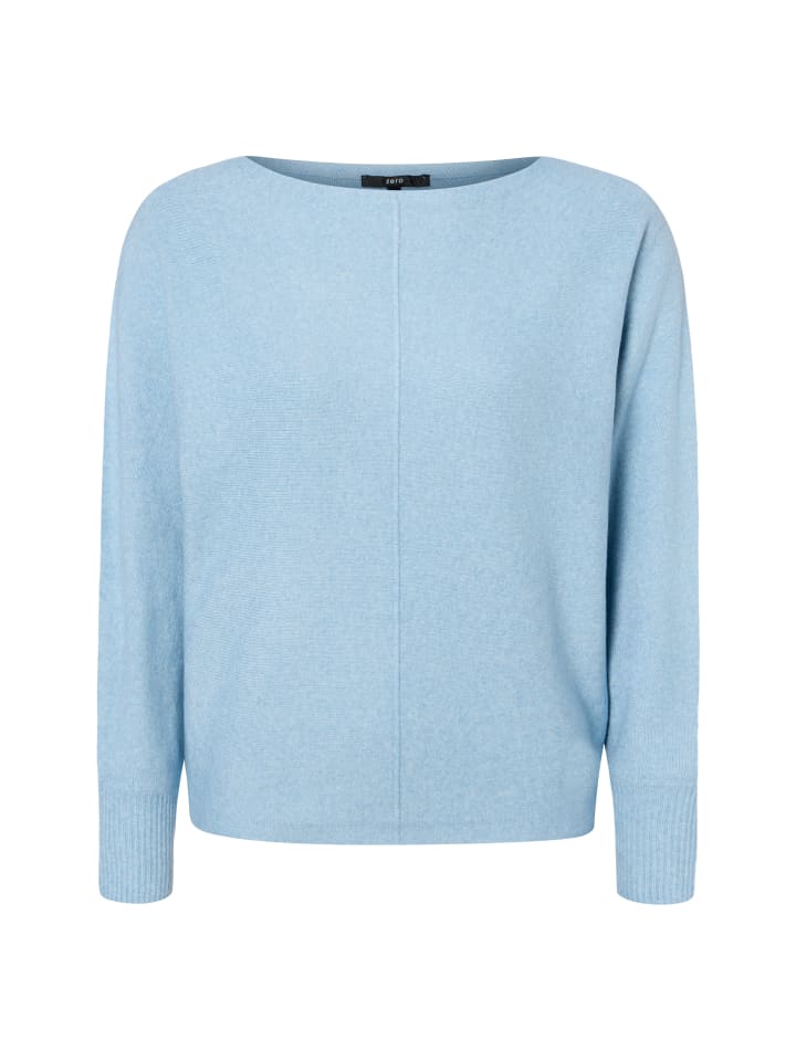 Strickpullover in hellblau - 0001