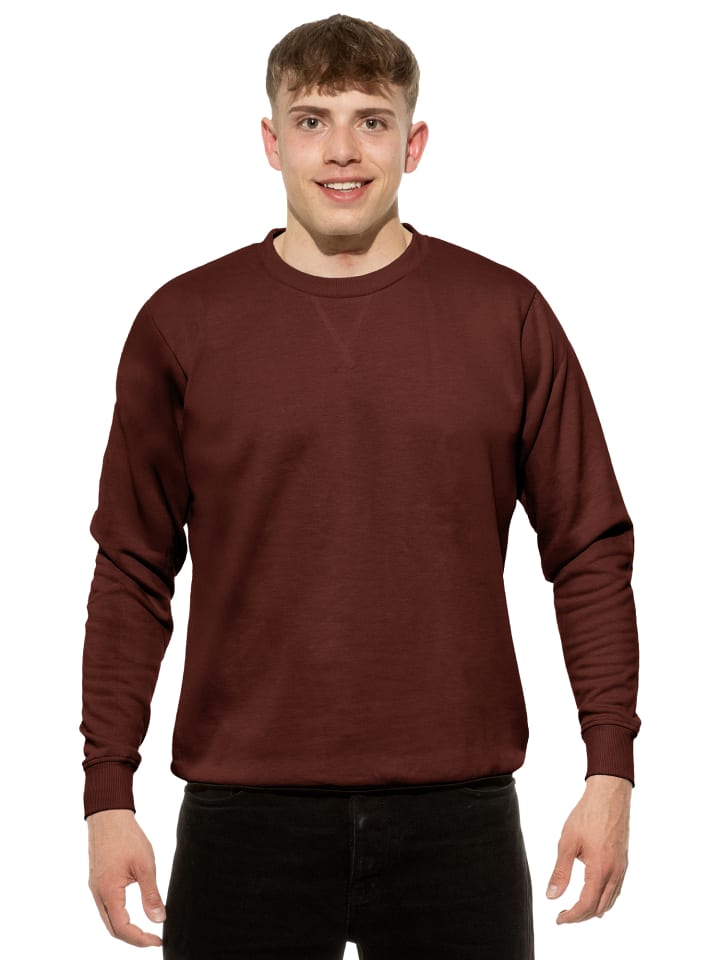 Sweatshirt - Pullover Sweater in braun