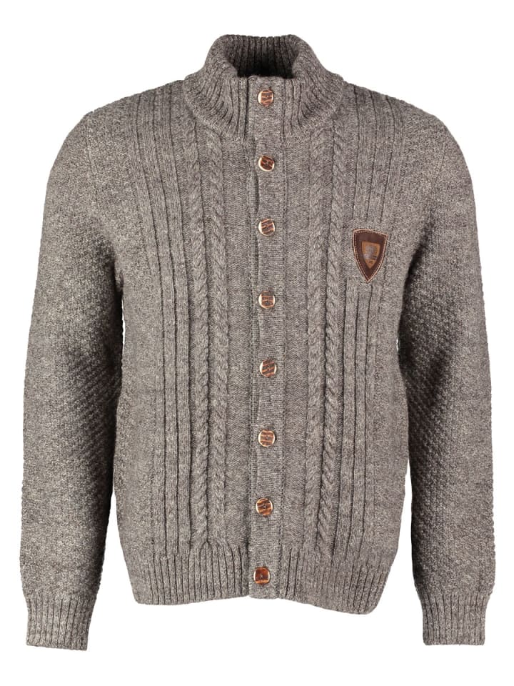 Strickjacke Fenari in dunkelbraun