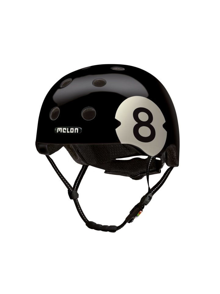 Helm 8 Ball in schwarz