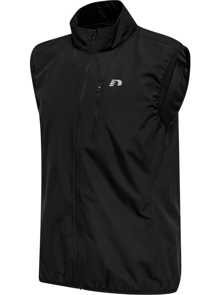 Reißverschluss Waistmantel Reflektierend Logo Men's Core Herren in BLACK