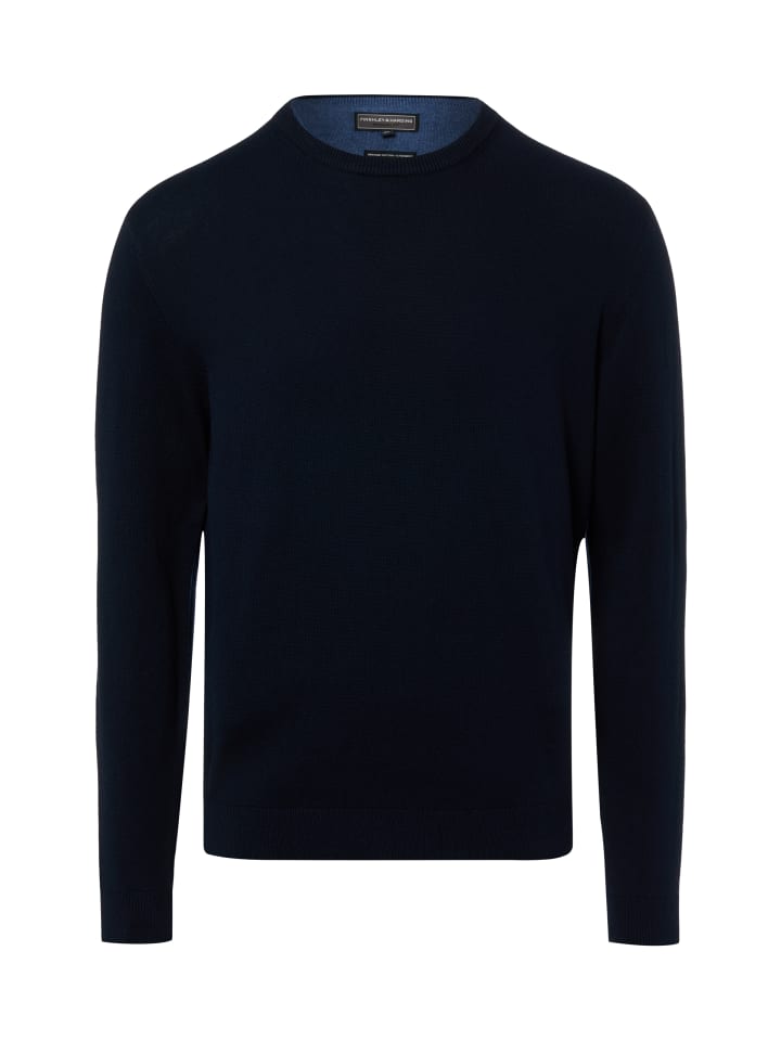 Pullover in marine - 0001