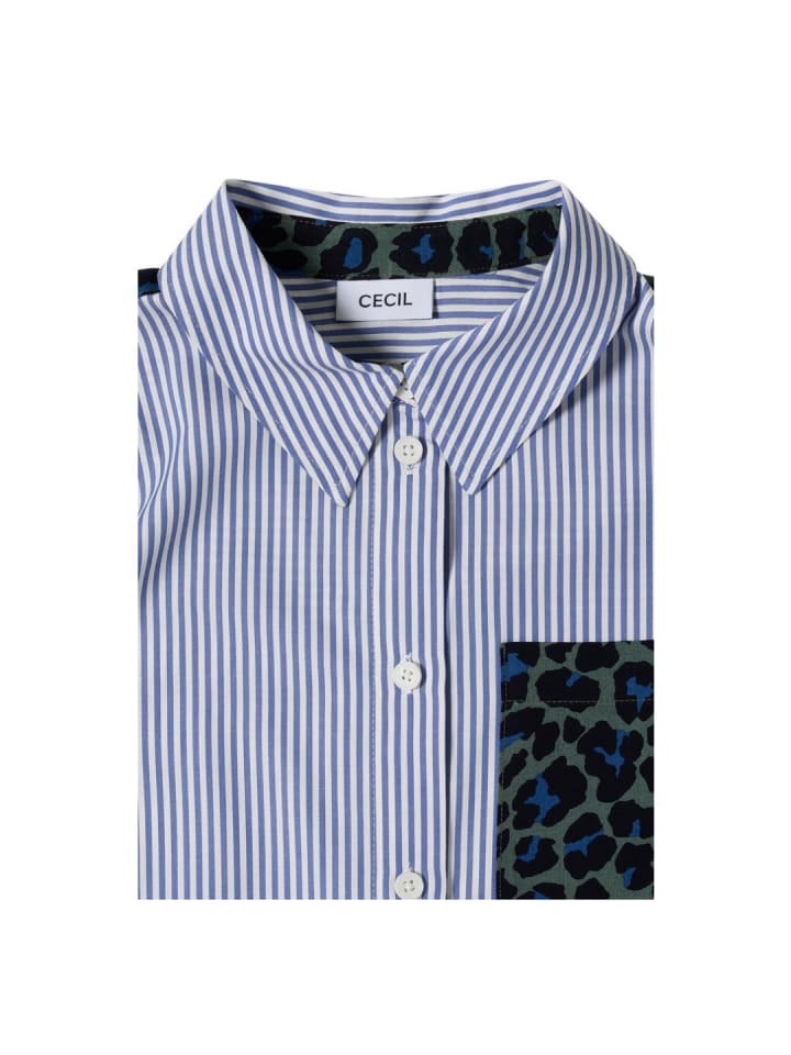 Langarmbluse in blouse blue