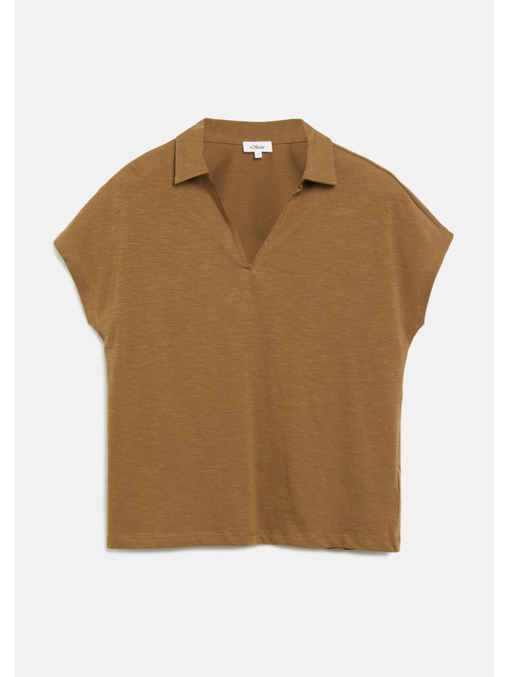 Polo-Shirt  in  8918_braun