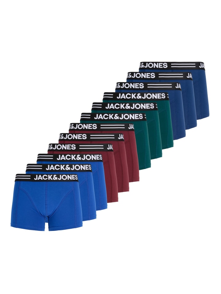12er-pack Trunks in Burgundy