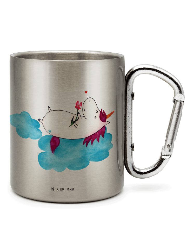 Tasse Einhorn Verliebt ohne Spruch in Silber