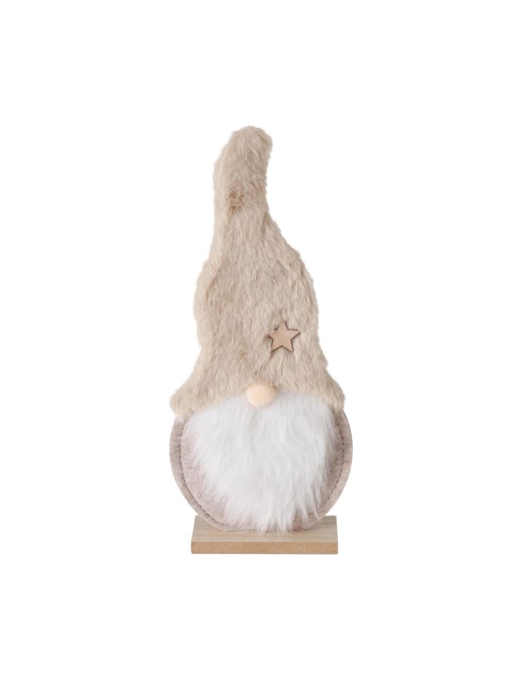 Filzfigur Wichtelmännchen in beige