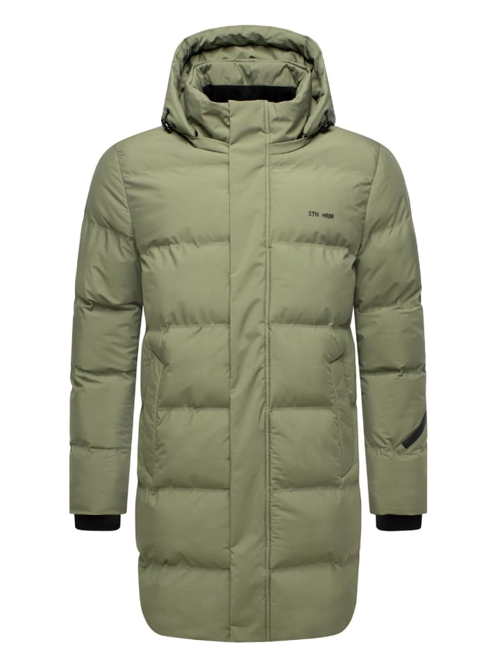 Steppmantel Thadeek XX in Dusty Olive