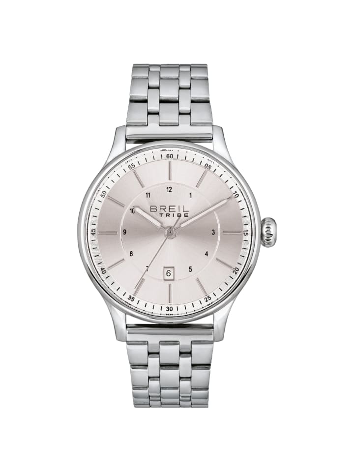 Analoguhr classy silber