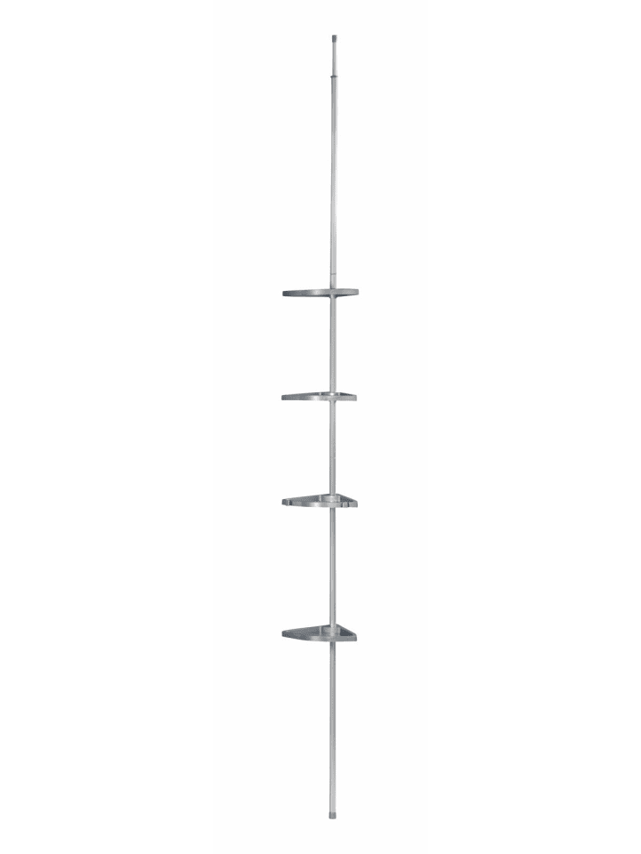 Teleskop Duschecke Easy Silber in Silber