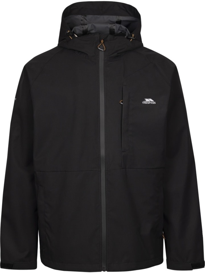 Regenjacke "Ferryhill Outdoor Jacket" in Schwarz