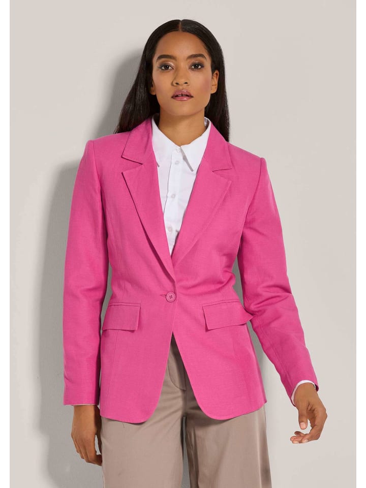 Longblazer in korallenpink