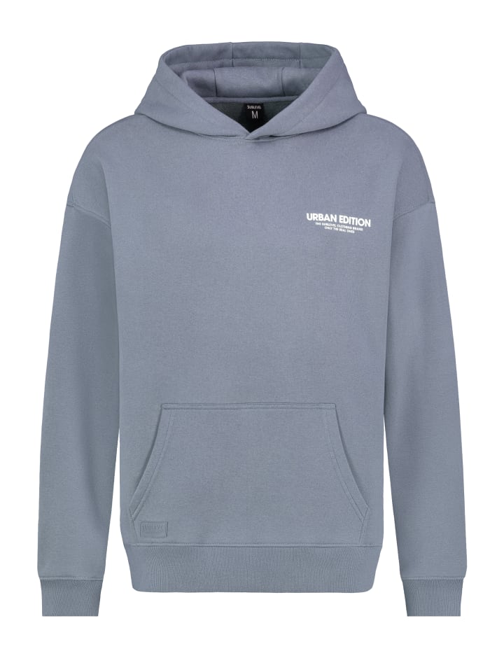 Urban Hoodie mit Kängurutasche in Blau