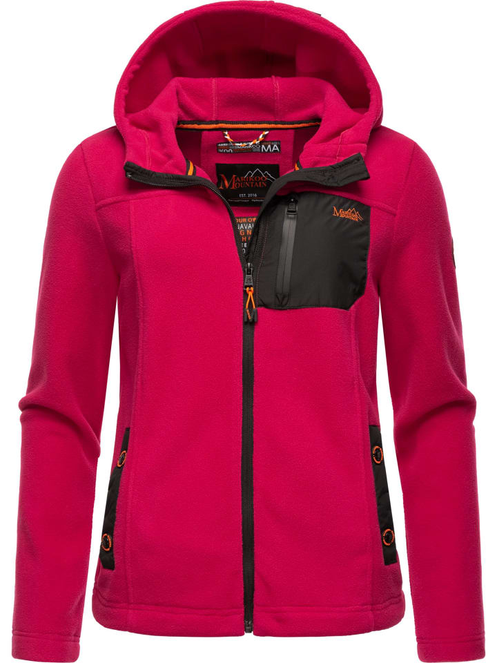 Fleecejacke Mount Iwaki in Fuchsia