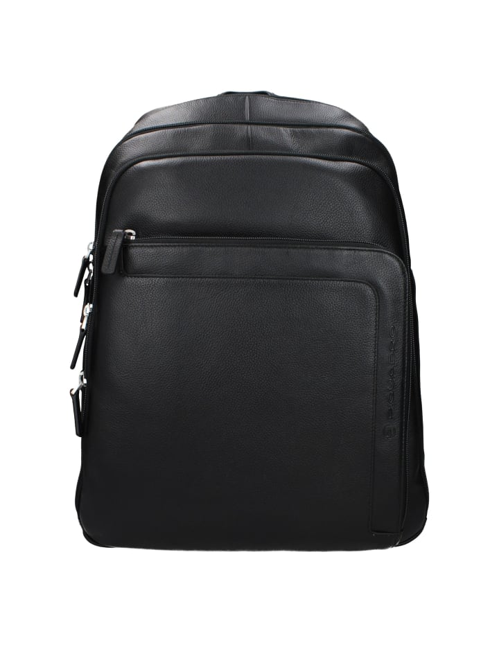 Schwarz Leder Rucksack