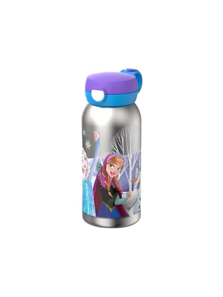 Edelstahl-Trinkflasche mit Klappdeckel Campus in Frozen Friends 600 ml