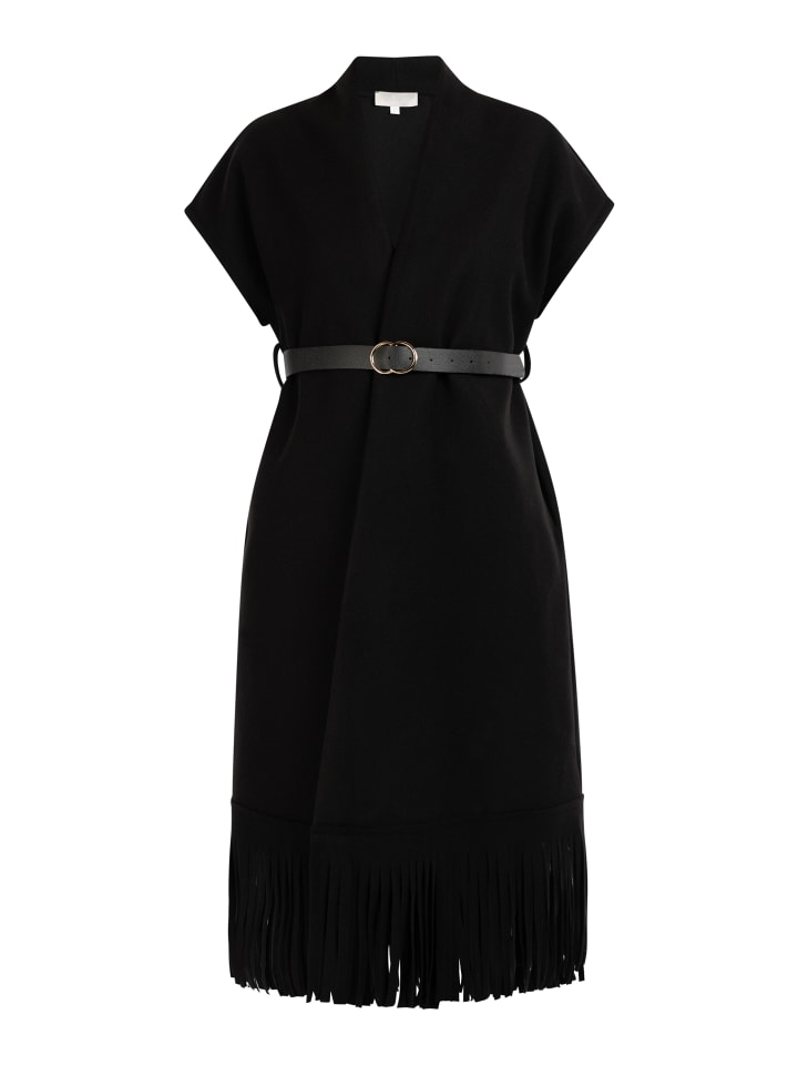 Damen Weste in Schwarz