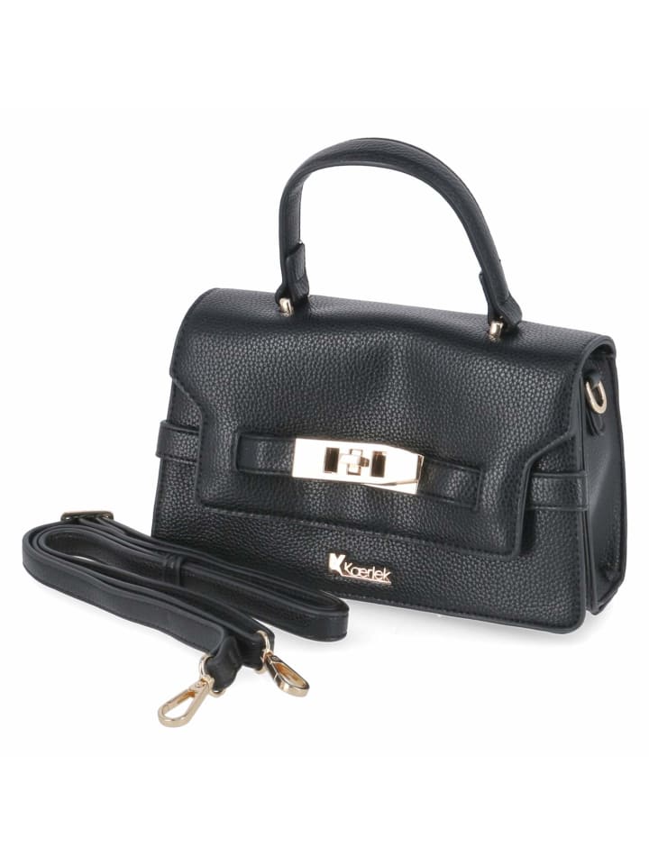 Handtasche in schwarz