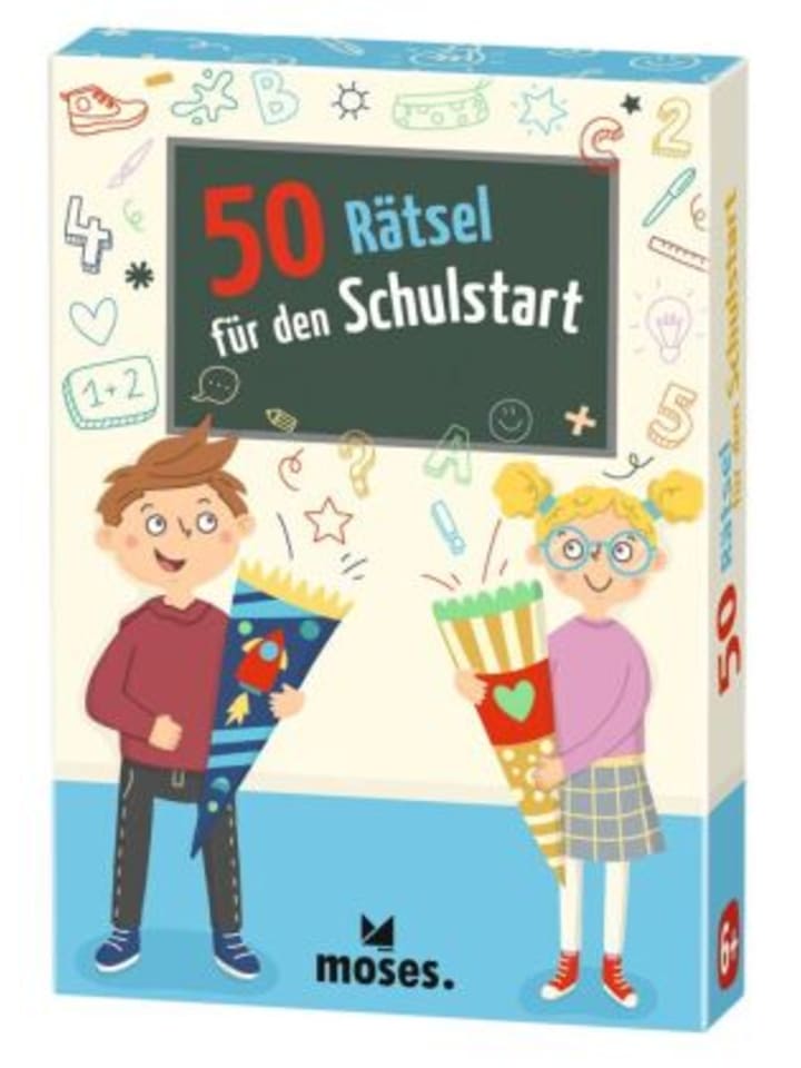 Spiel - 50 Rätsel für den Schulstart (Kinderspiel)