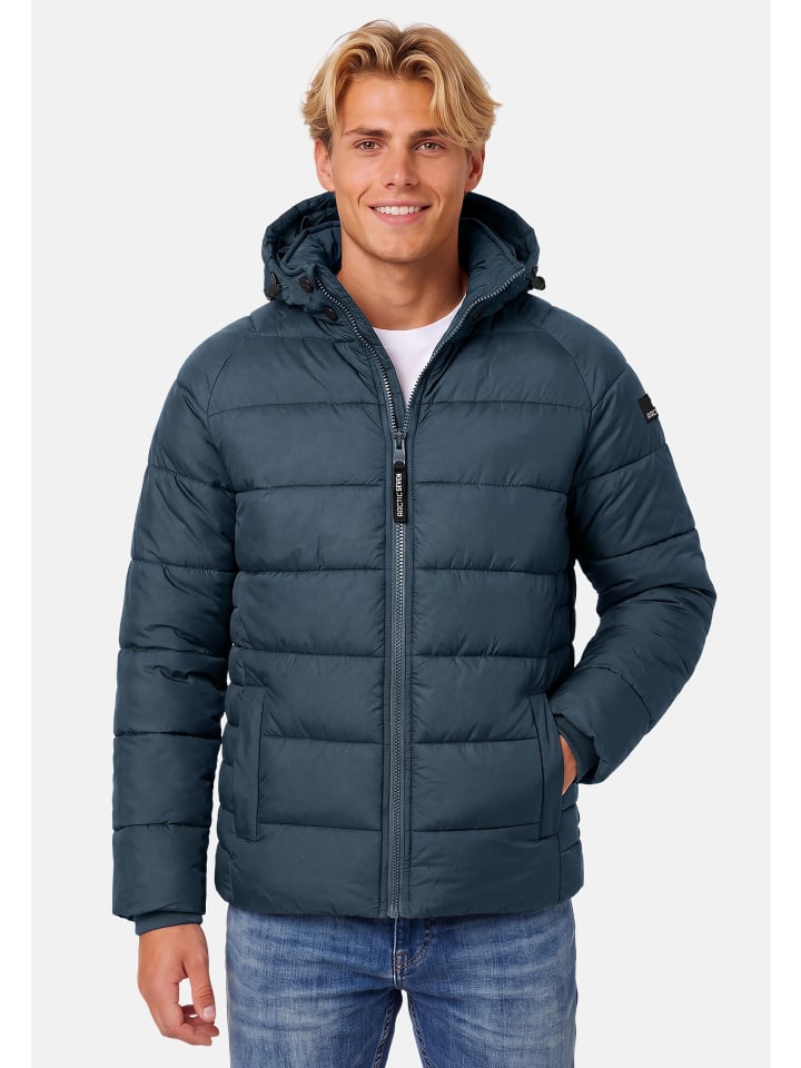 Jacke Arctic Seven Herren Winter Steppjacke AS420 in Navy