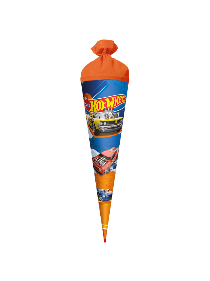 Schultüte groß Hot Wheels 70 cm in Bunt
