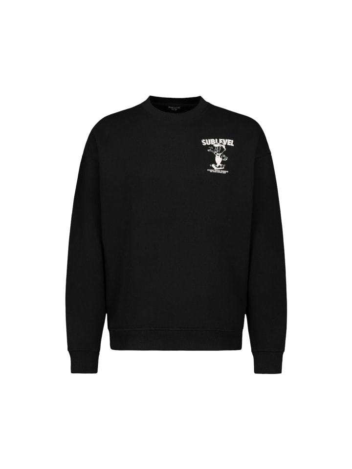 Sweatshirt in Black