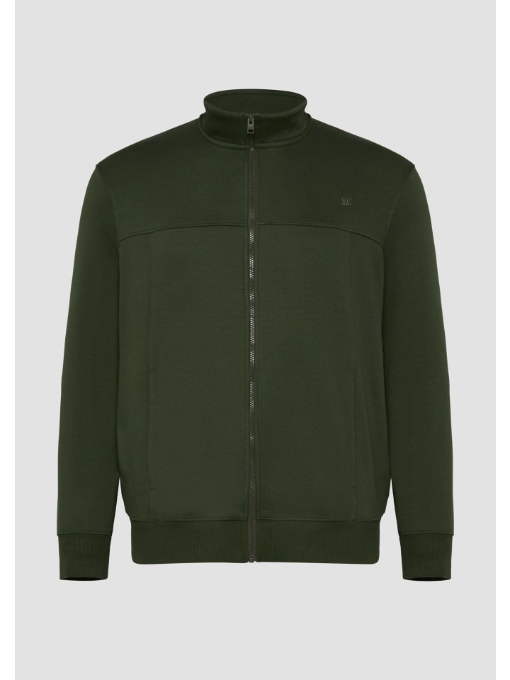 Sweatshirt Jacke in 7883_tannengrün