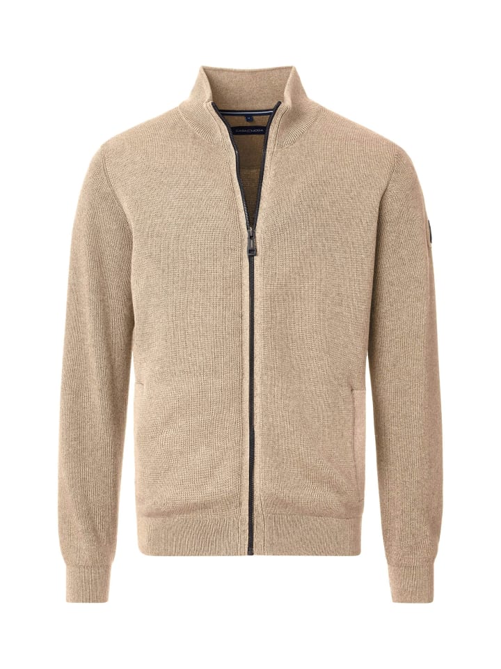Strickjacke in Beige