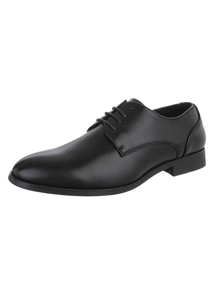 Halbschuh in Schwarz