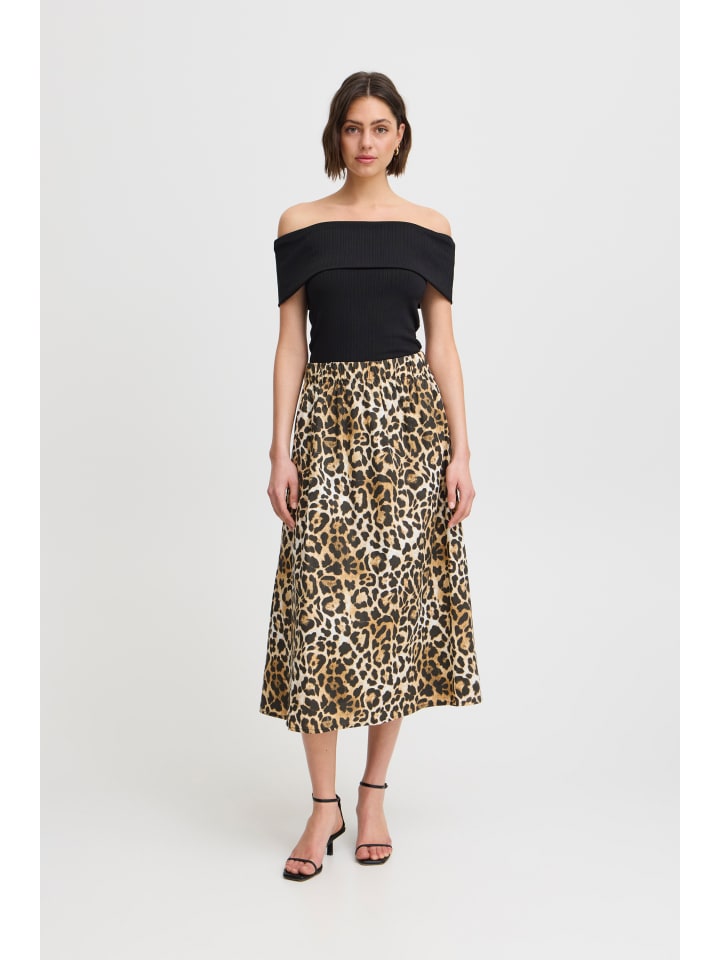 Rock IXTAIANA Regular fit in Cornstalk LEO Print