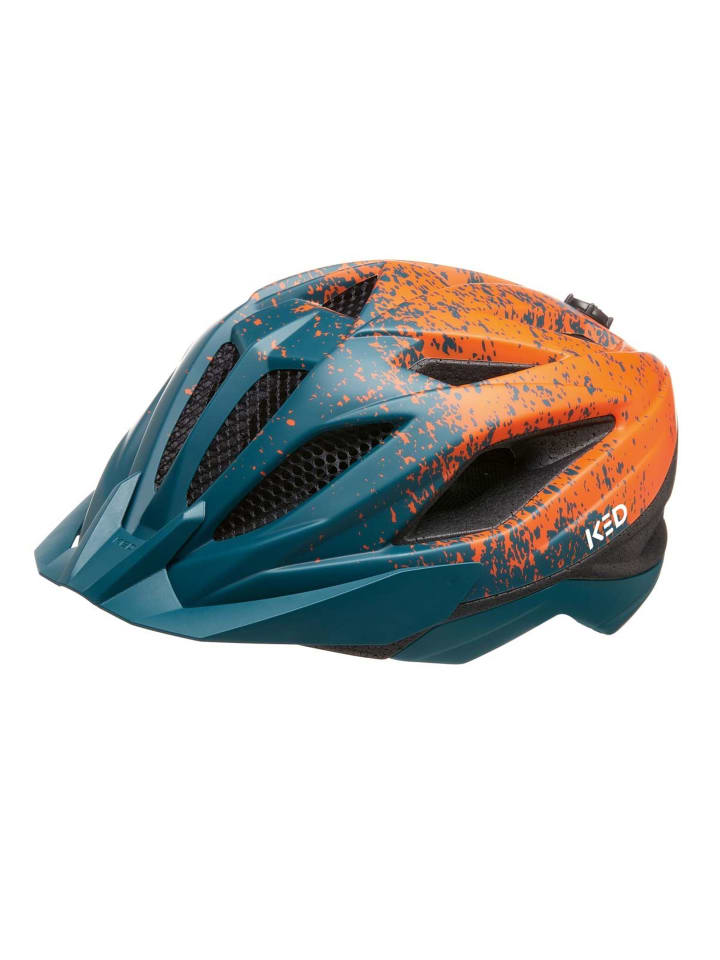 Kinderhelm  Street Jr. Pro in petrol- orange