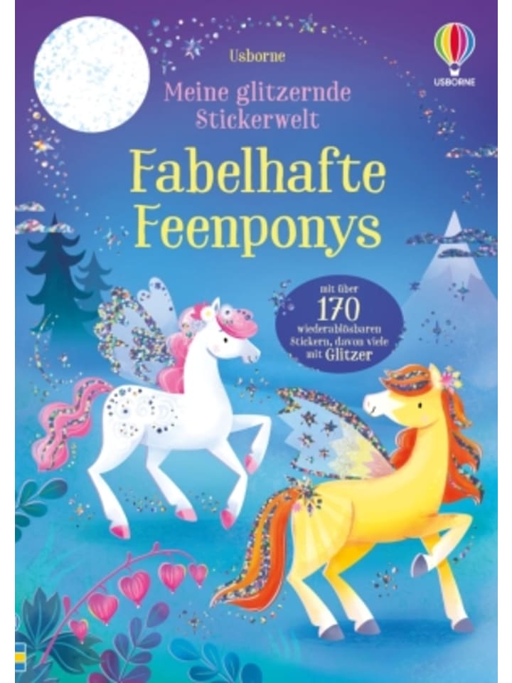 Buch - Meine glitzernde Stickerwelt: Fabelhafte Feenponys