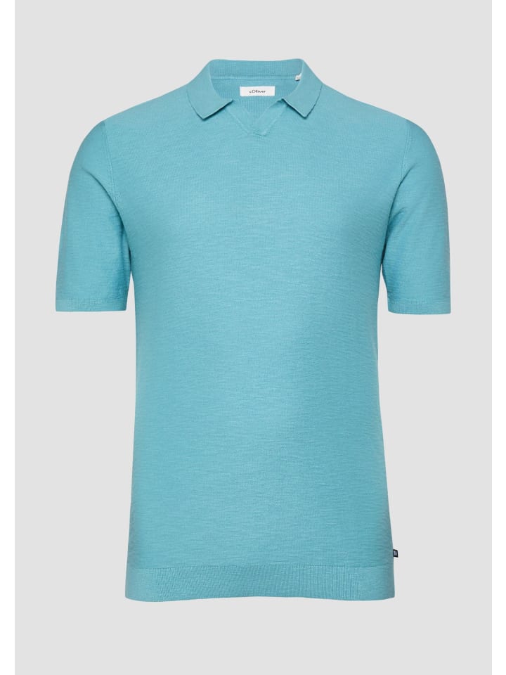 Strickpullover in 6603_türkis