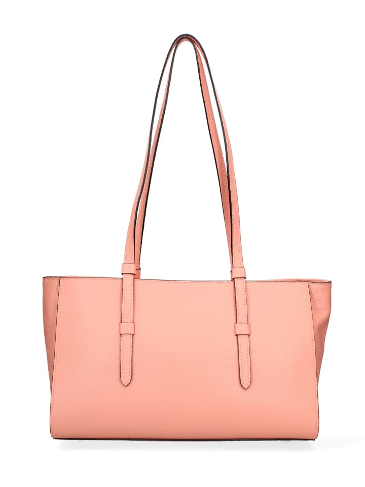 Schultertasche in SALMON