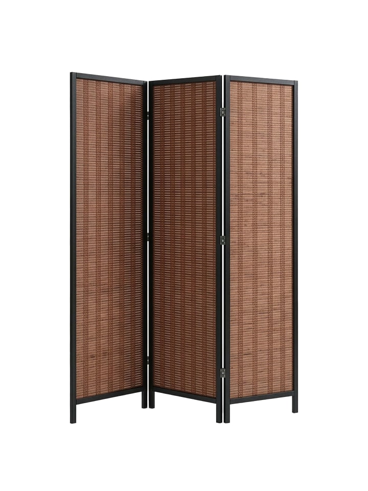Paravent in Braun - (B)120 x (H)170 cm