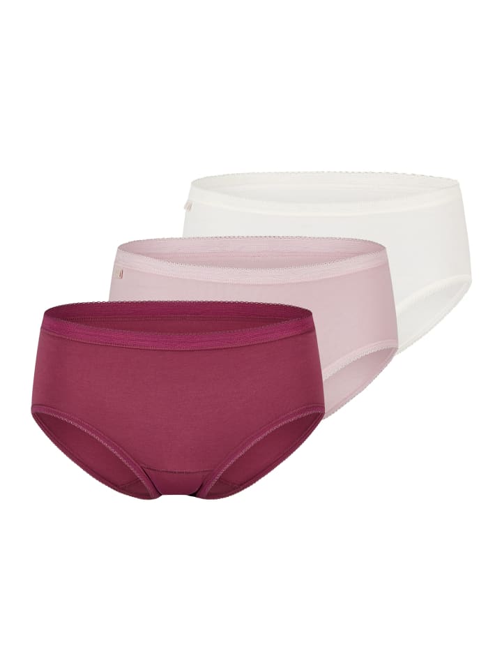 Midi Slip Basic+ in Rose / lila