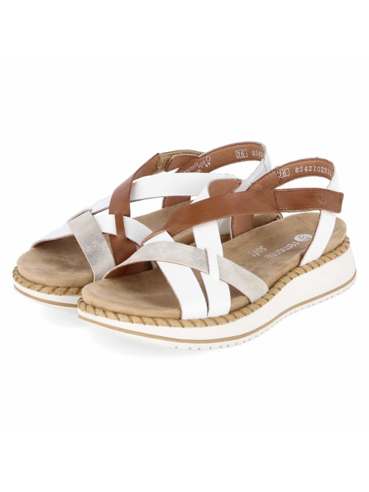 Sandalen in weiß