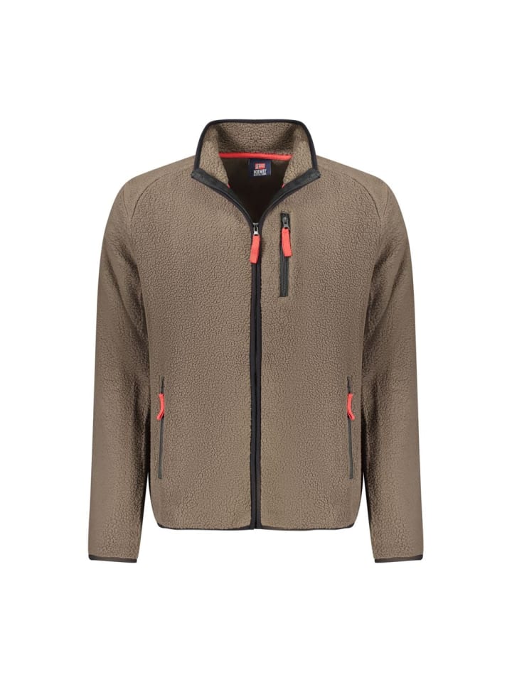 Braun Polyester Herren Sweatshirt