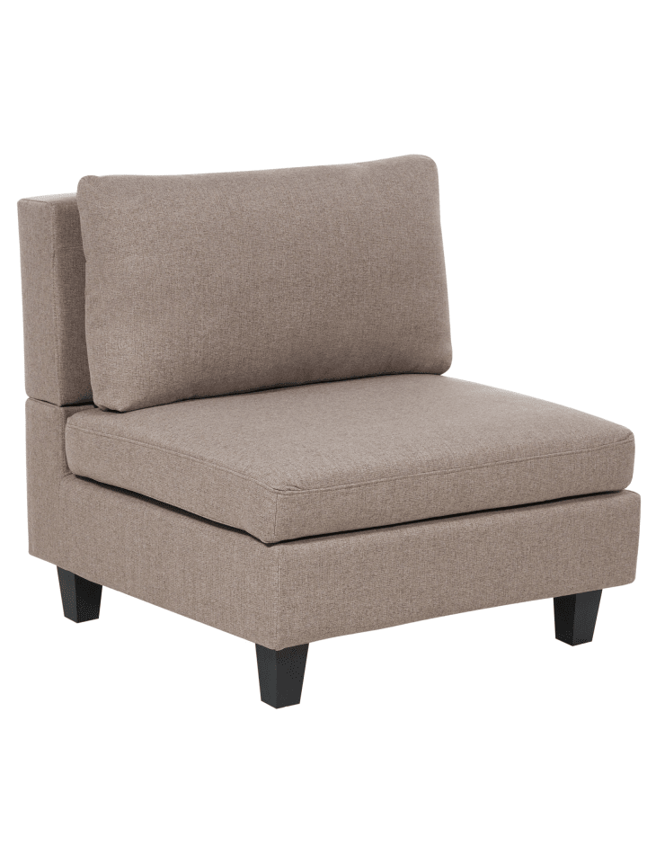 Sofaelement UNSTAD in Braun/Schwarz - (W) 76 x (H) 72 x (L) 76 cm