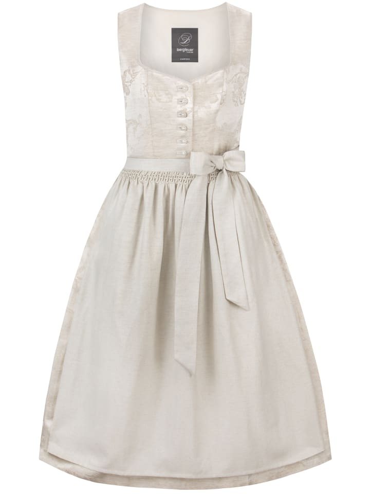 Stockerpoint Dirndl Roserl in creme
