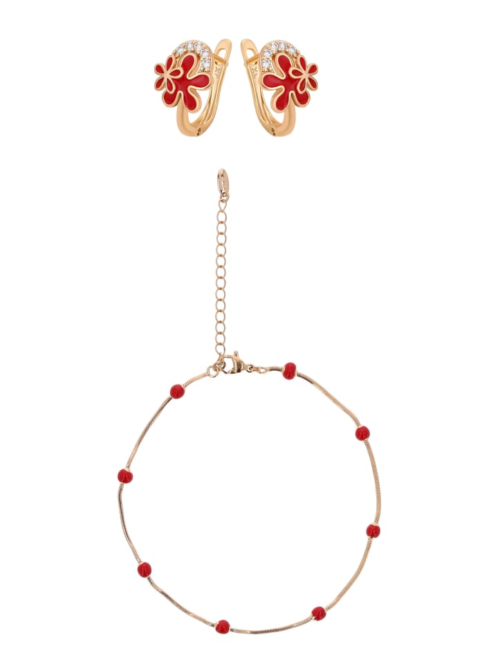 Women Jewelry Set in gold