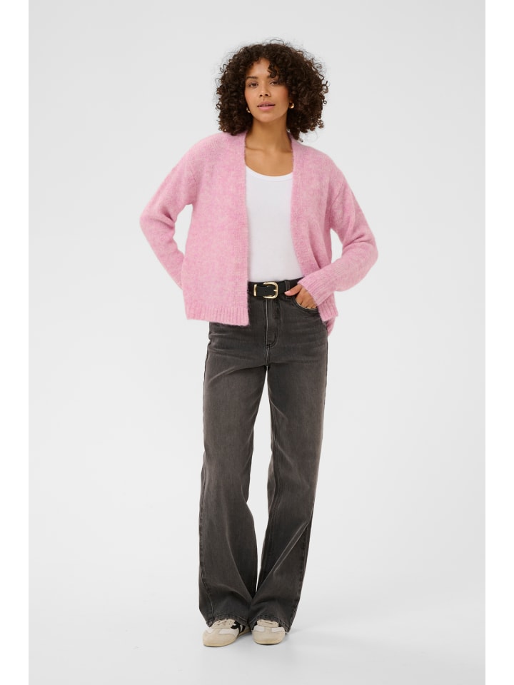 Strickjacke KAhally Loose fit in Prism Pink Melange