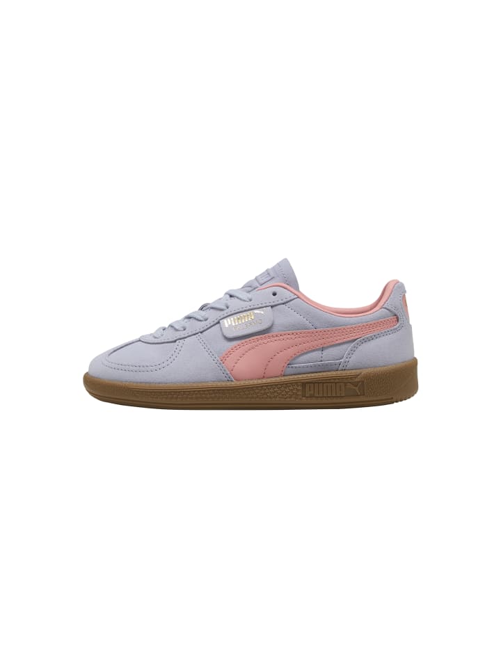Kinder-Sneaker aus Leder Palermo PS Grau