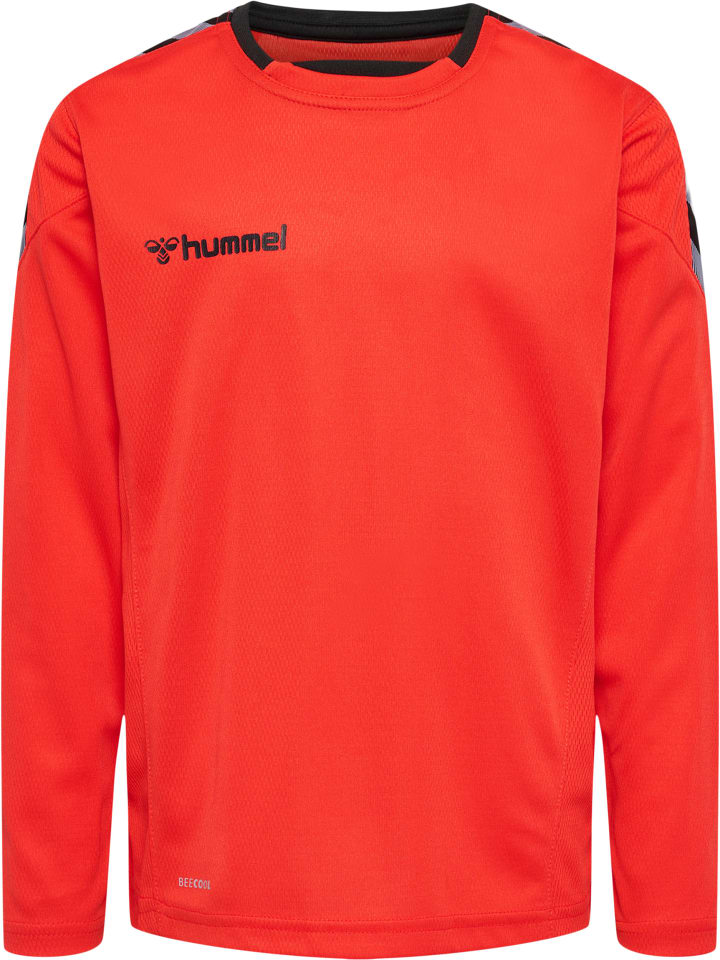 T-Shirt Hmlauthentic Kinder in FIRE RED